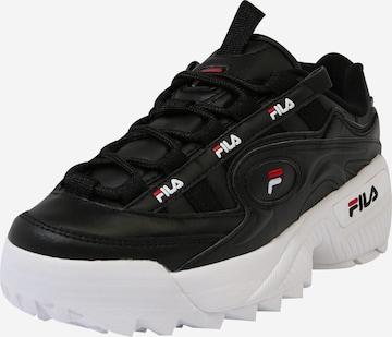 Baskets basses 'Heritage D-Formation' FILA en noir : devant