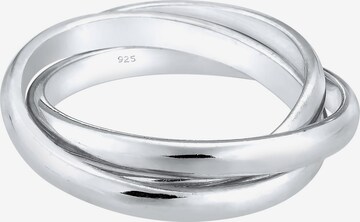 ELLI Ring 'Wickelring' i silver