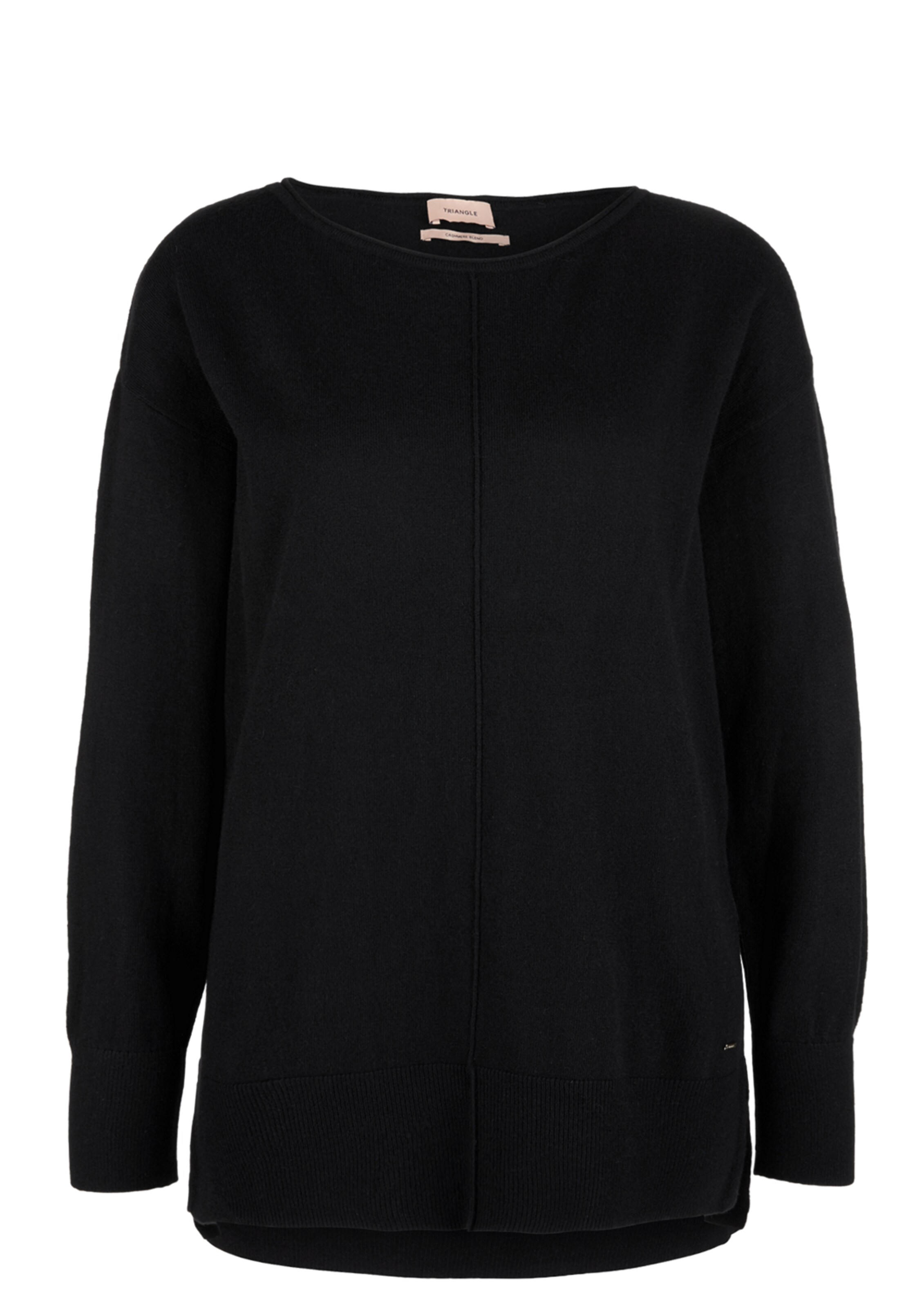 TRIANGLE - Trui in de kleur Zwart