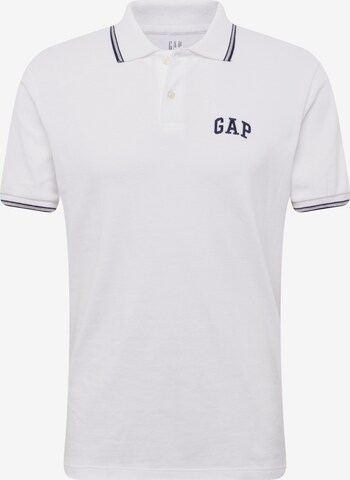 GAP Regular fit Shirt 'FRANCH XLS PK POLO' in Wit: voorkant