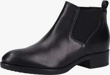 GEOX Chelsea boots 'Felicity' in Zwart: voorkant