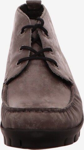 Wolky Lace-Up Ankle Boots in Brown