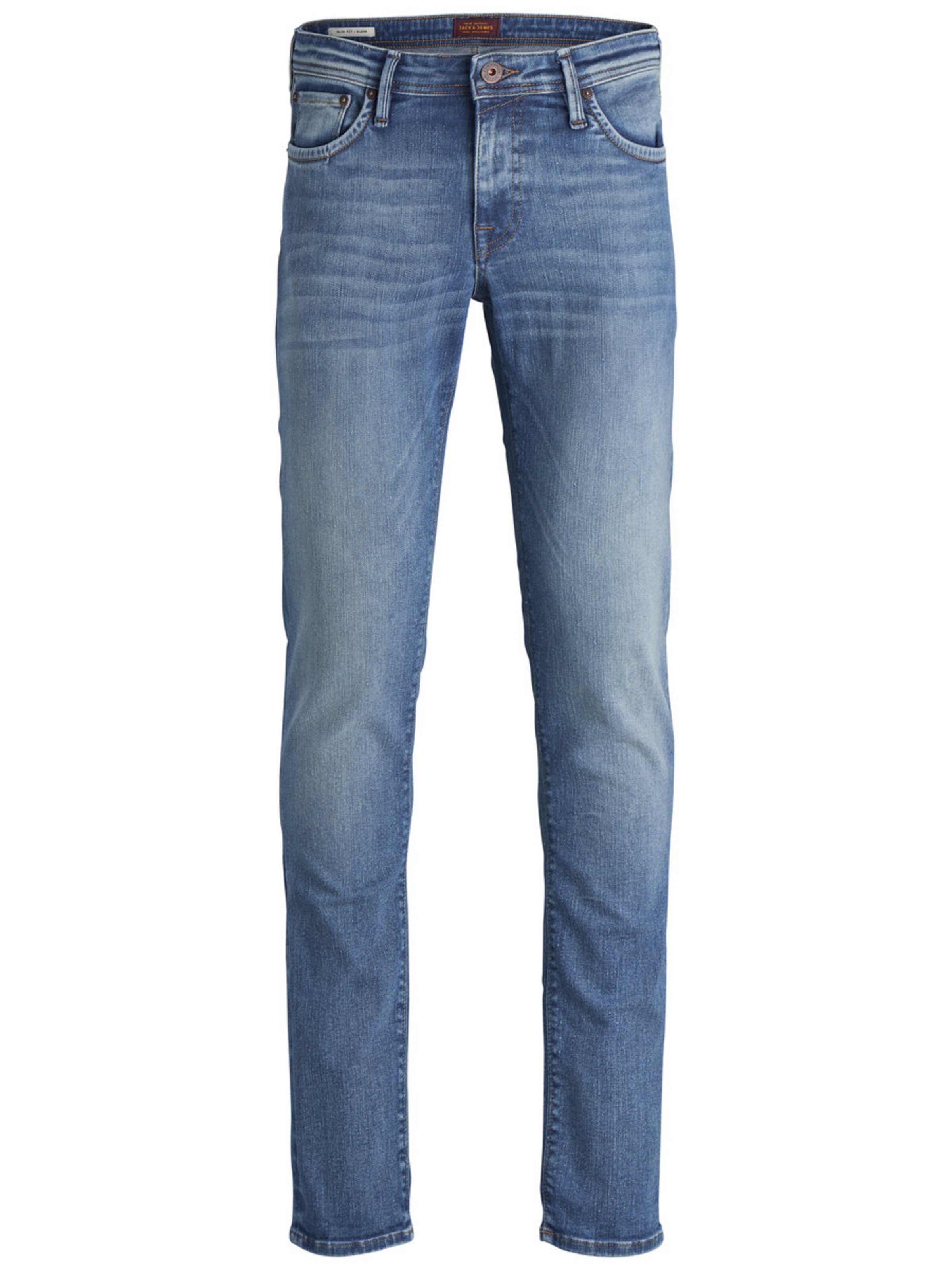 JACK & JONES - Jeans 'GLENN FELIX' in de kleur Blauw denim