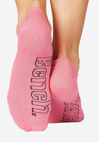 BENCH Дамски чорапи тип терлици в сиво