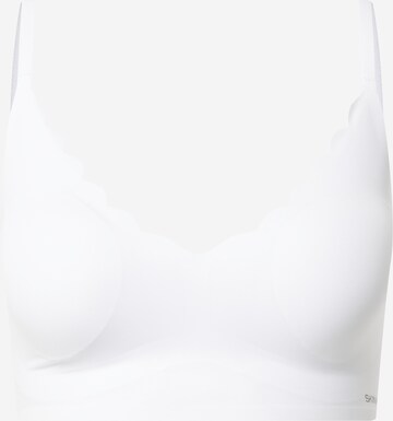 Soutien-gorge 'Micro Lovers' Skiny en blanc : devant