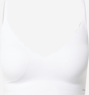 Bustier Soutien-gorge 'Micro Lovers' Skiny en blanc : devant
