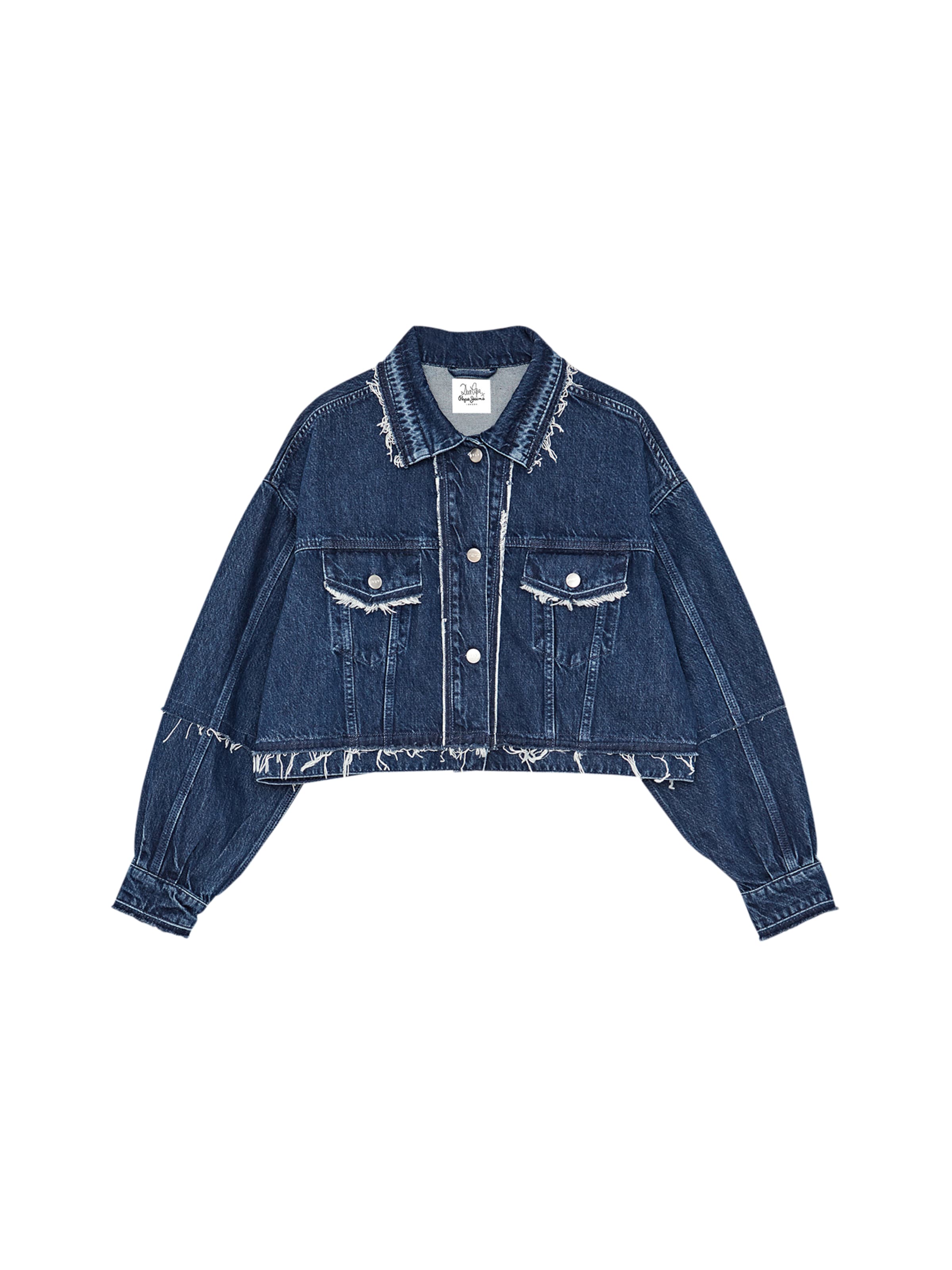 Pepe Jeans - Tussenjas 'RINA' in de kleur Blauw denim