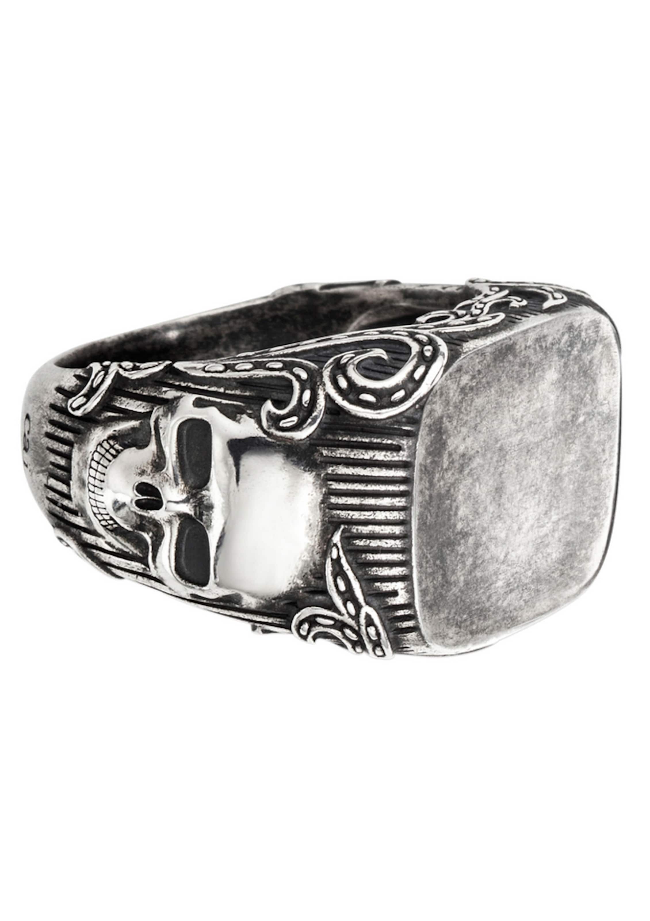 Bague 'C4165R' caï en argent : devant