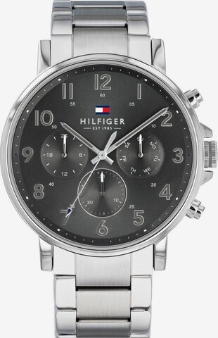 TOMMY HILFIGER Analog watch 'Dressed Up, 1710382' in Silver: front