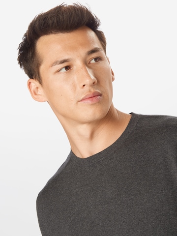 Coupe regular Pull-over 'BERG' SELECTED HOMME en gris