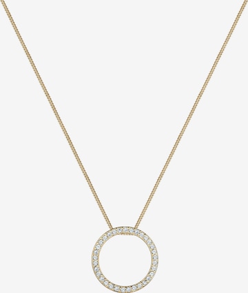 ELLI Necklace 'Kreis' in Gold: front