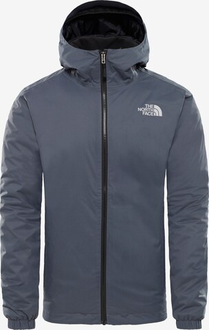 THE NORTH FACE Sportovní bunda 'Quest' – šedá: přední strana