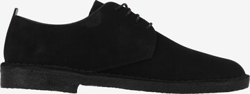 Pantofi cu șireturi 'Desert London' de la Clarks Originals pe negru