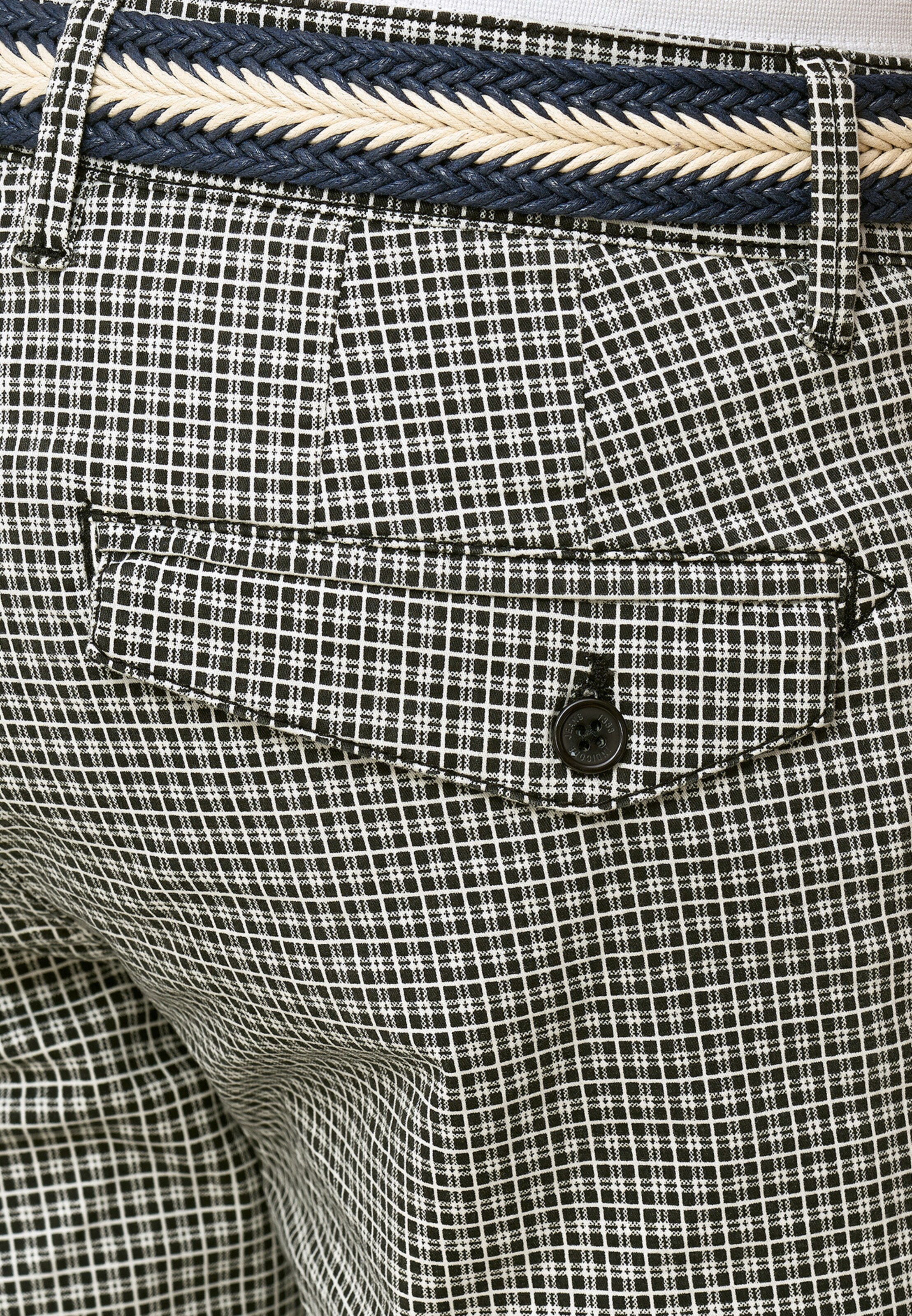 INDICODE JEANS Regular Broek 'Bourchier' in Zwart