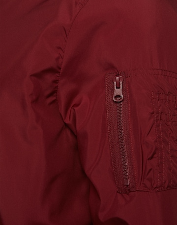 Urban Classics Between-Season Jacket in Red