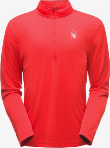 Spyder Performance Shirt 'Limitless' in Red: front
