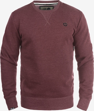 !Solid Sweatshirt 'Benn O-Neck' in Red: front