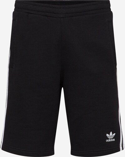 ADIDAS ORIGINALS Παντελόνι '3-Stripes Sweat' σε μαύρο / λευκό, Άποψη προϊόντος