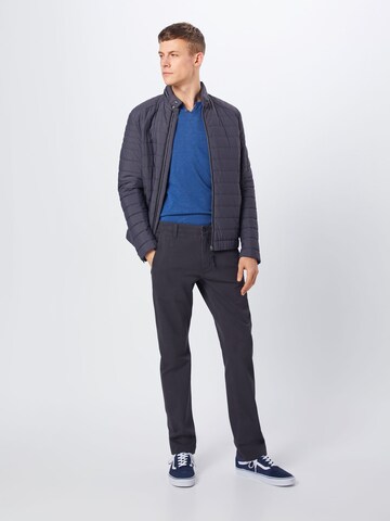 Dockers Slimfit Lærredsbukser 'SMART 360 FLEX ALPHA SLIM (TAPERED)' i grå