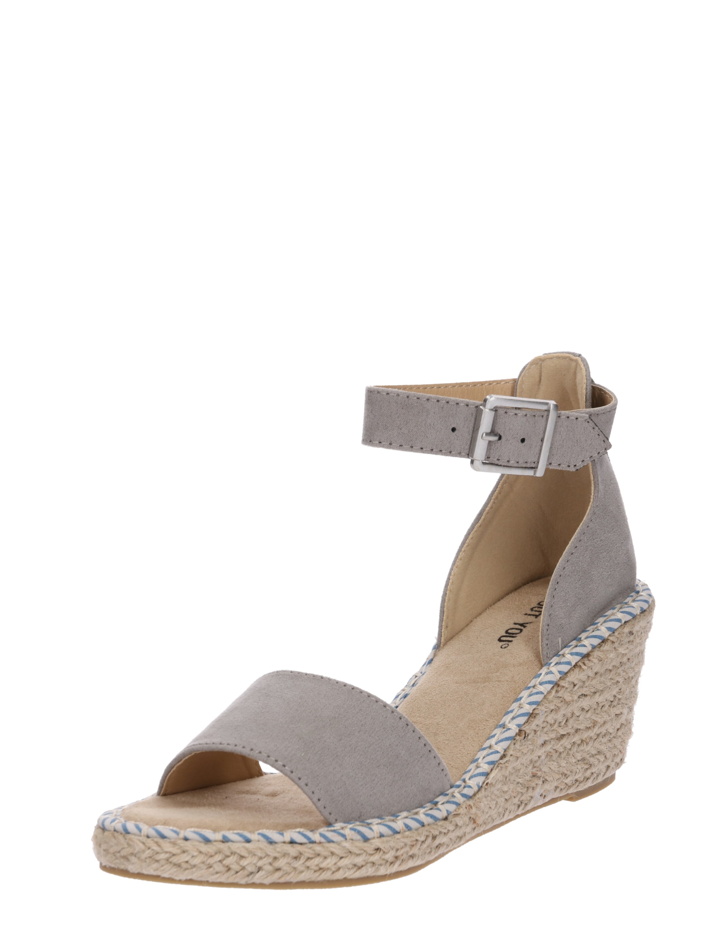 ABOUT YOU - Sandaal 'Leona' in de kleur Grijs