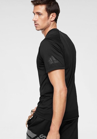 juoda ADIDAS SPORTSWEAR Standartinis modelis Sportiniai marškinėliai 'Freelift'