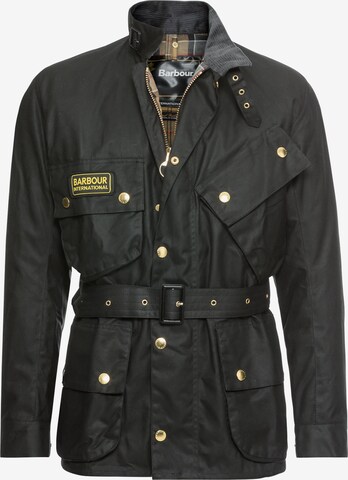 Barbour International Between-Season Jacket 'B. Intl International Original' in Black: front