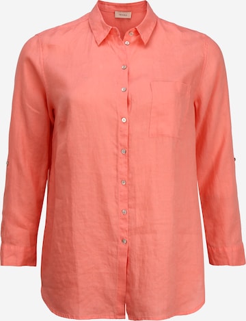 TRIANGLE Bluse in Pink: front