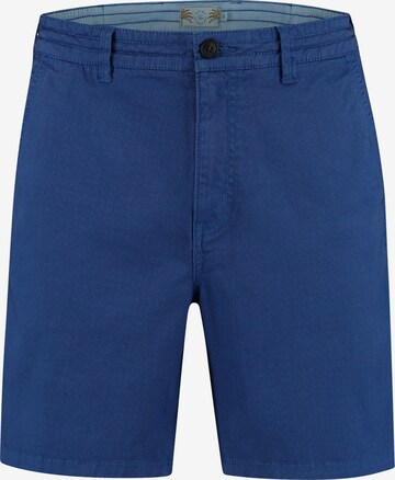 Shiwi Chino 'Jack' in Blauw: voorkant