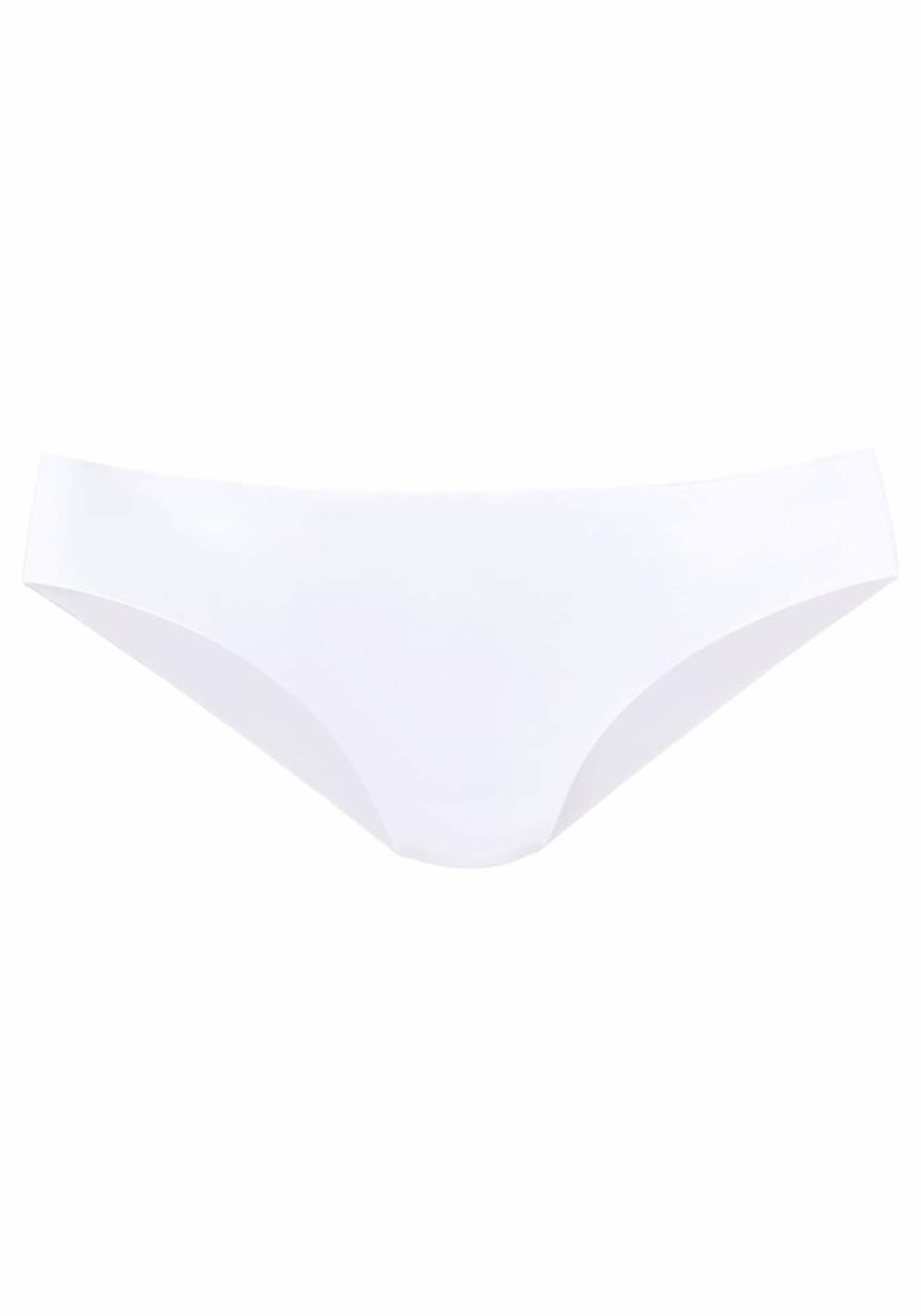 SCHIESSER Lasercut Slip 'Invisible Light' in Weiß: Vorderseite