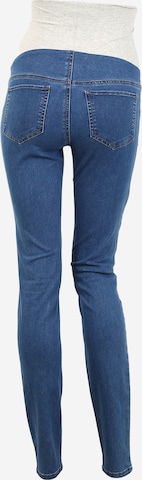 MAMALICIOUS Slimfit Jeans in Blau