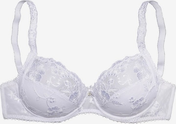 LASCANA Push-up Bra in White: front