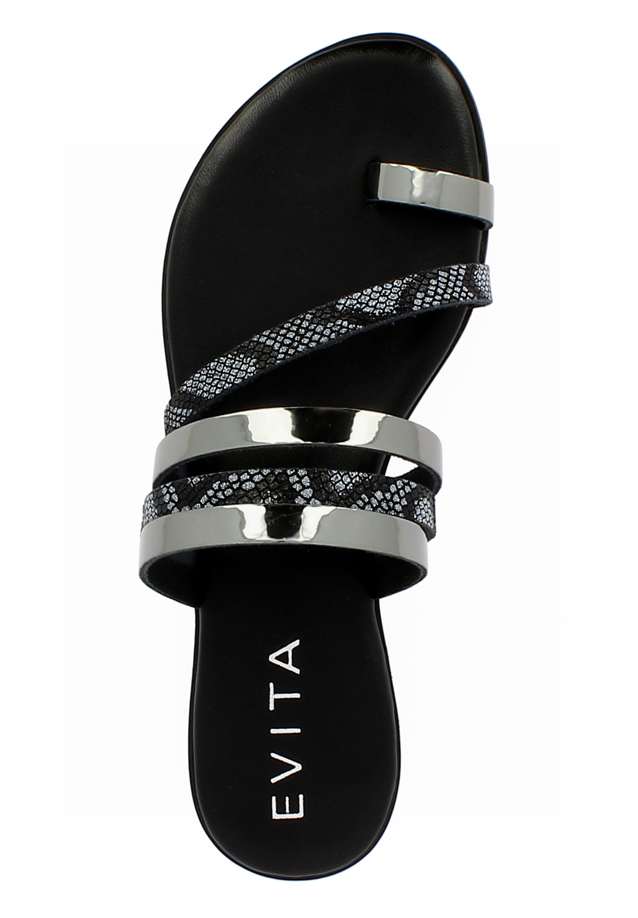 EVITA Sandal in Silver