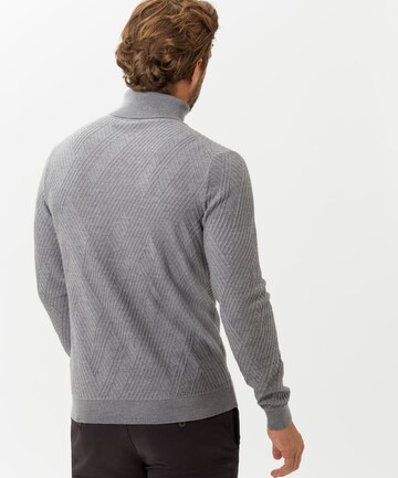 BRAX Regular Fit Pullover 'Brian' in Grau