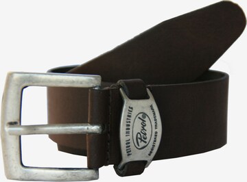 Petrol Industries Belt in Brown: front