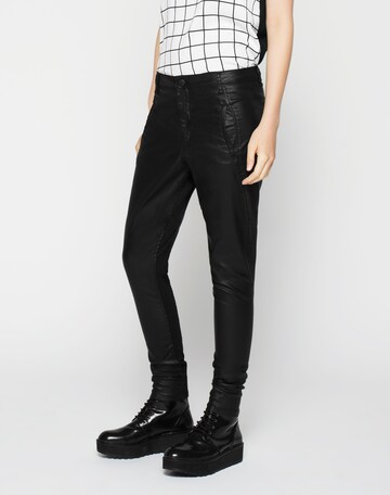 Skinny Pantalon 'Jolie' FIVEUNITS en noir : devant