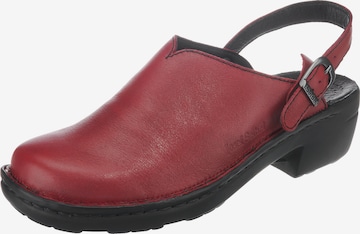 JOSEF SEIBEL Clogs 'BETSY' in Red: front