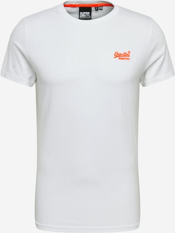 T-Shirt Superdry en blanc : devant