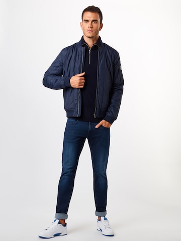 REPLAY Slimfit Jeans 'Anbass' in Blauw