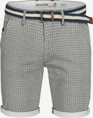 INDICODE JEANS Regular Pants 'Bourchier' in Grey: front