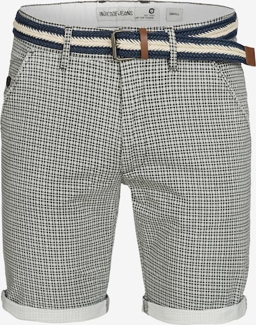 INDICODE JEANS Regular Shorts 'Bourchier' in Grau: predná strana