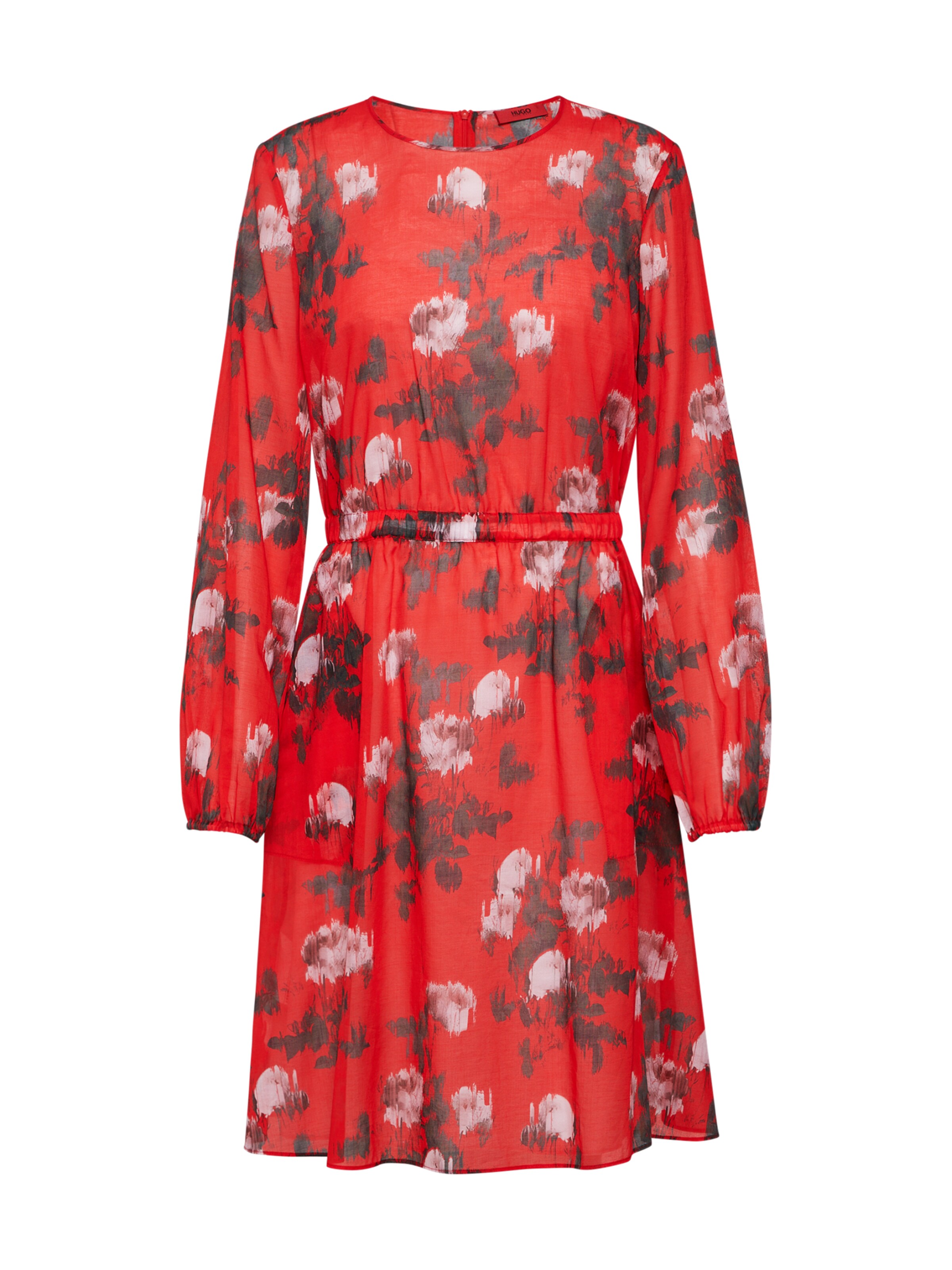 HUGO - Jurk 'Kasika' in de kleur Rood