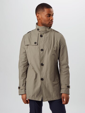 CINQUE Regular fit Between-Seasons Coat 'Gordon' in Grey: front