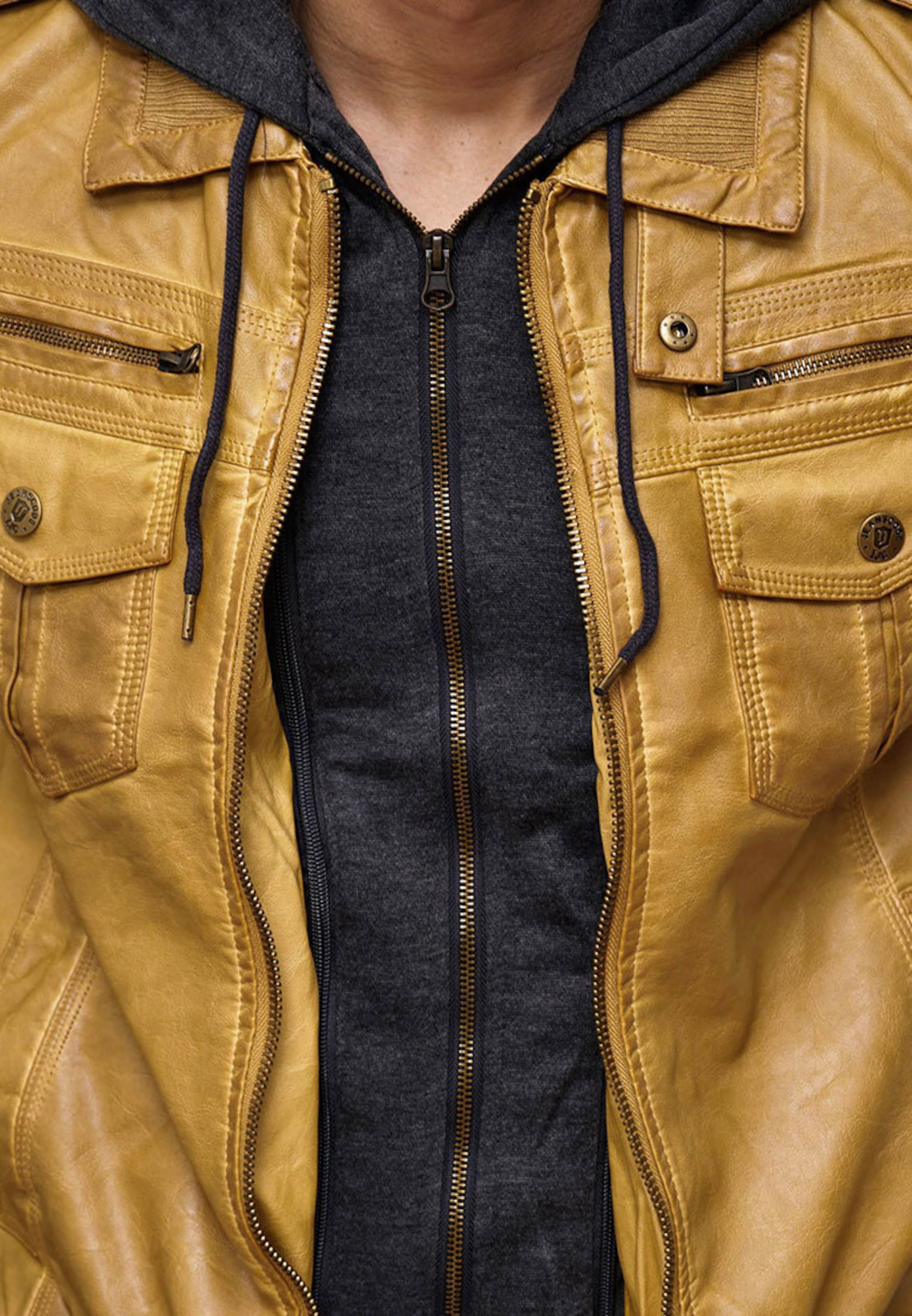 INDICODE JEANS Tussenjas 'Aaron' in Bruin