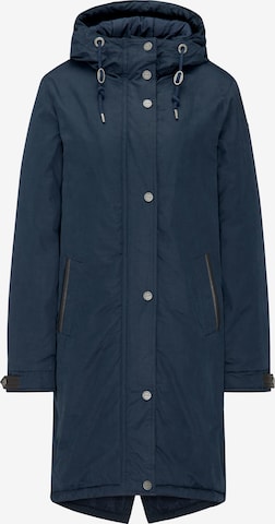 DREIMASTER Winterparka in Blauw: voorkant