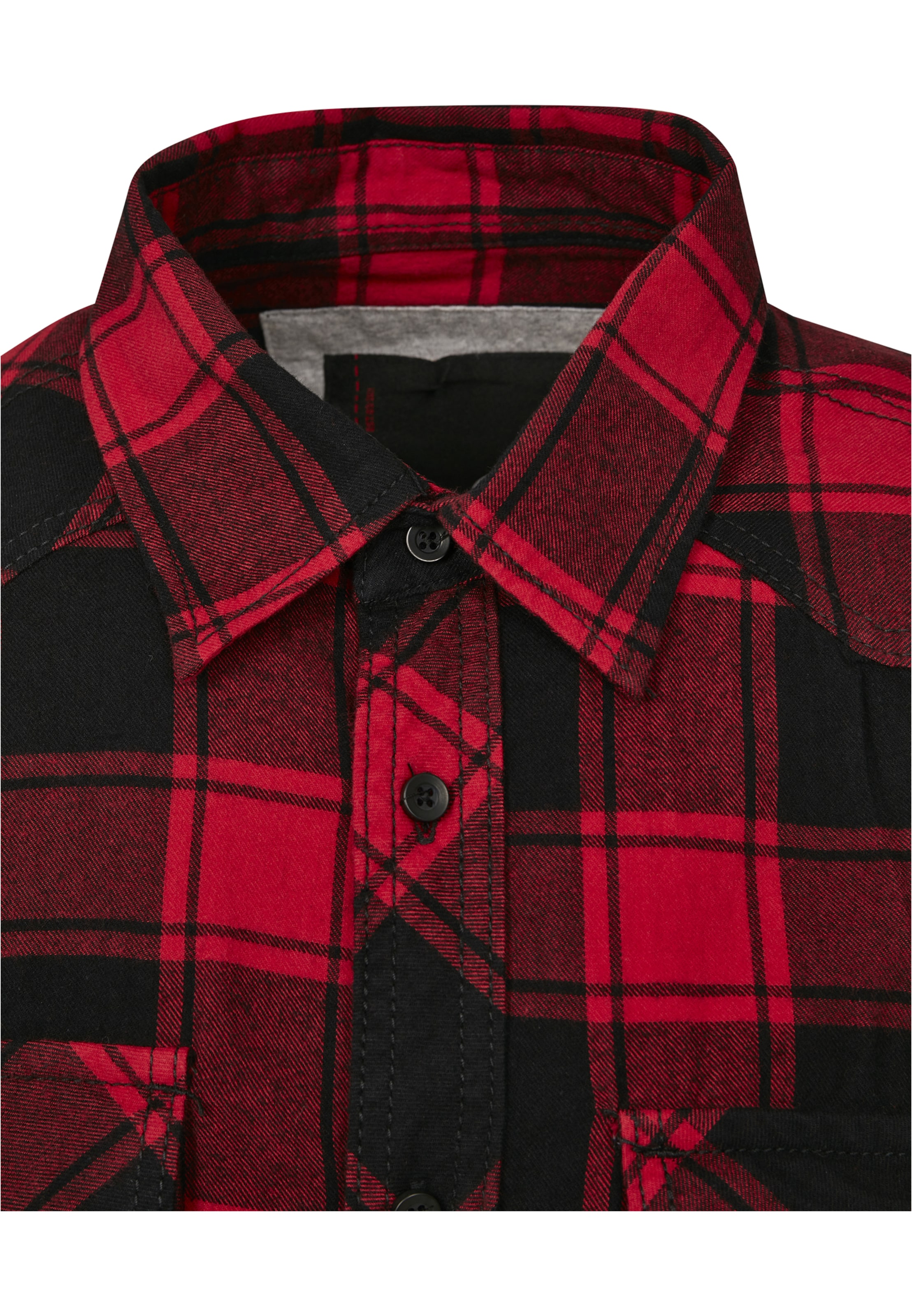 Brandit Klasický střih Košile – červená