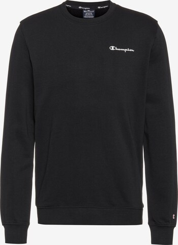 Champion Authentic Athletic Apparel Sweatshirt in Schwarz: predná strana