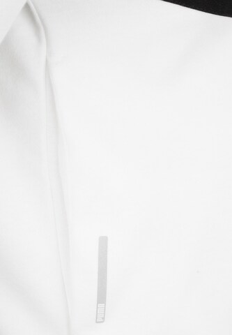 PUMA Sweatshirtjacke in Weiß