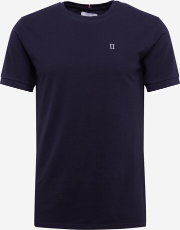 Coupe regular T-Shirt Les Deux en bleu : devant