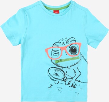 T-Shirt s.Oliver Junior en bleu : devant