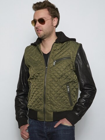 Maze Between-Season Jacket 'Dunster' in Green: front